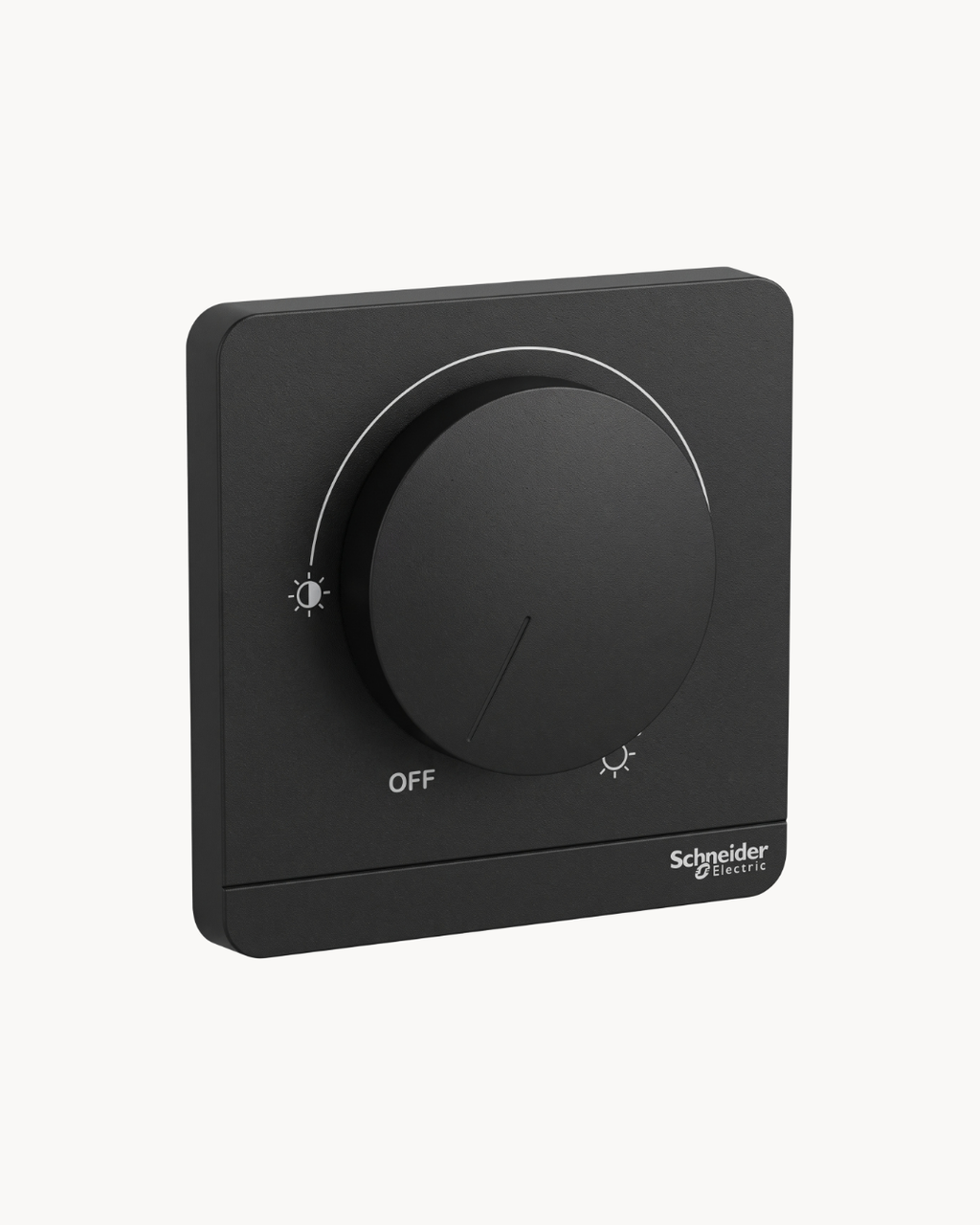Avatar On Fan Dimmer – Schneider Electric Avatar On dimmer, catalogue number E8331RD250, Dark Grey finish. Genuine Schneider Electric product supplied by HYDZ Traders, Pakistan.
