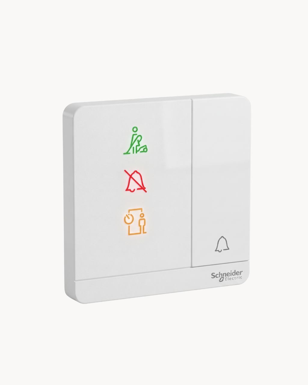 Avatar On Hotel DND, PCU and Bell Indicator Switch – Schneider Electric Avatar On hotel switch, catalogue number E8331BPDMW, White finish – hotel room control. Suitable for hotels and offices.