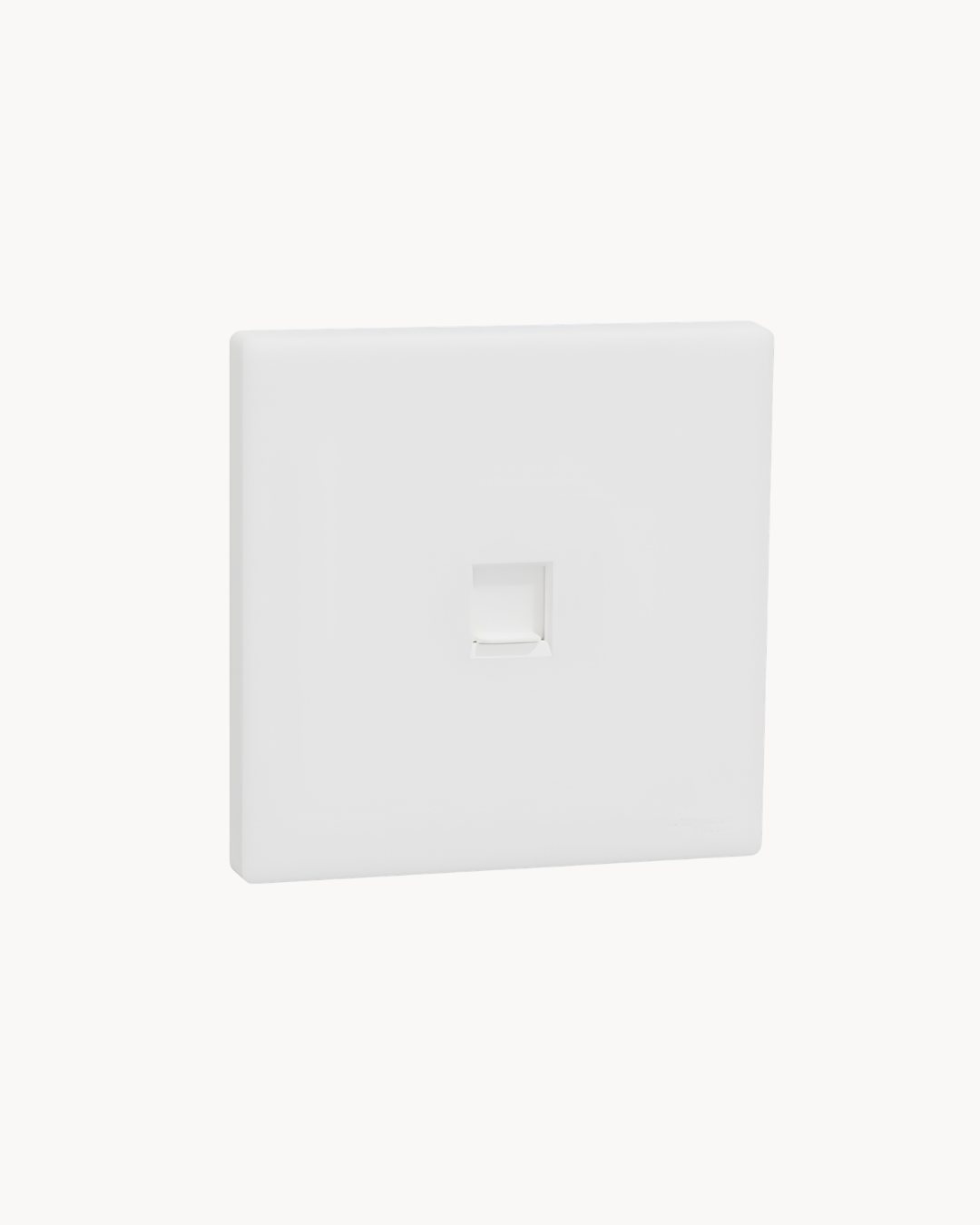 Vivace E 1 Gang Shuttered Telephone Outlet – Schneider Electric Vivace E telephone outlet, catalogue number KBN31RJ4_WE, White – 1-gang, shuttered ports. Suitable for homes, offices and commercial buildings.
