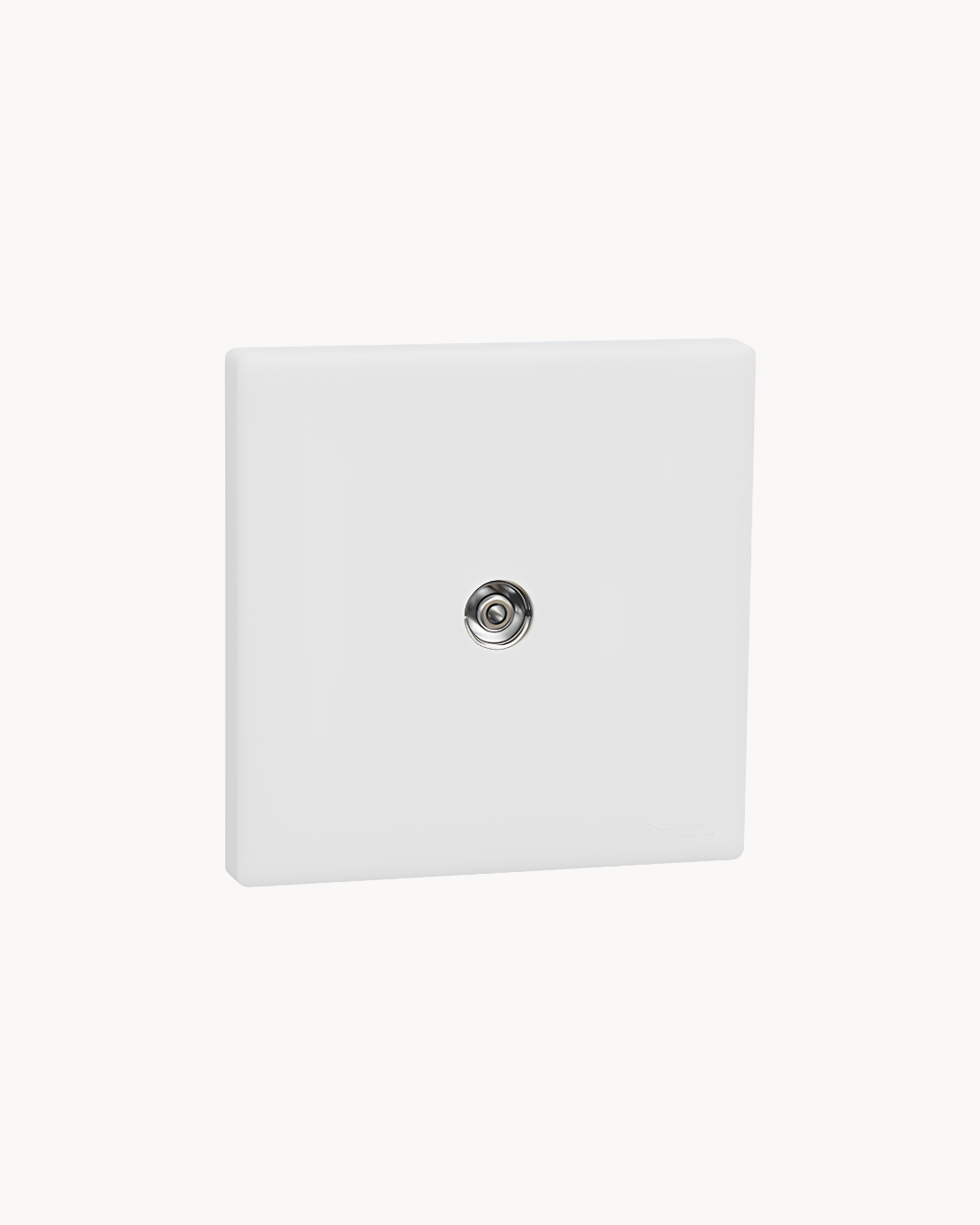 Vivace E 1 Gang TV Outlet – Schneider Electric Vivace E TV outlet, catalogue number KBN31TV_WE, White – 1-gang. Suitable for homes, offices and commercial buildings.